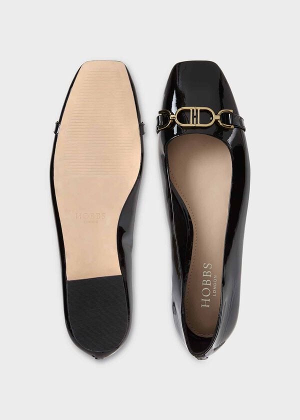 Hobbs Myla Flats Black