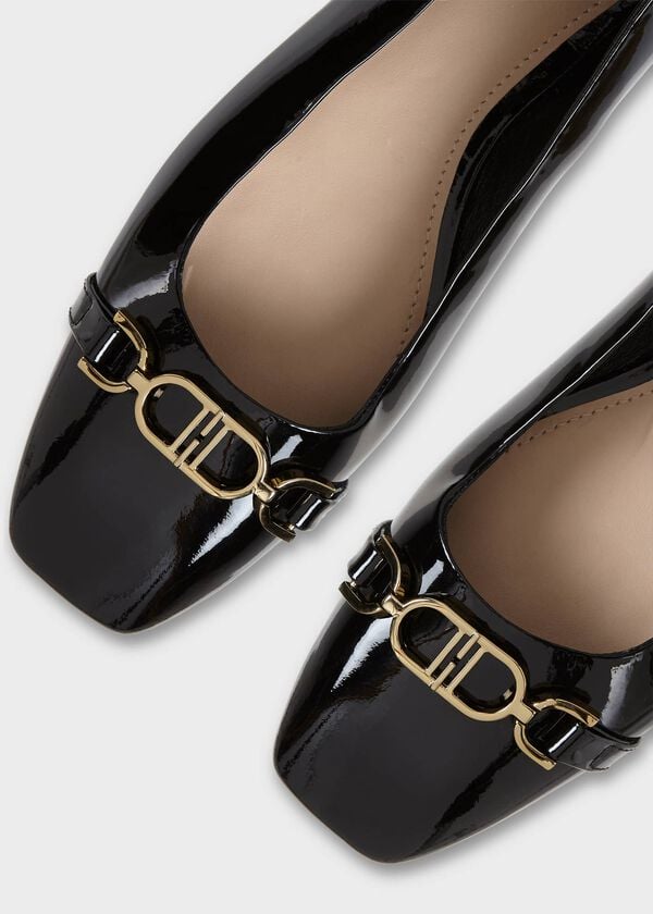 Hobbs Myla Flats Black