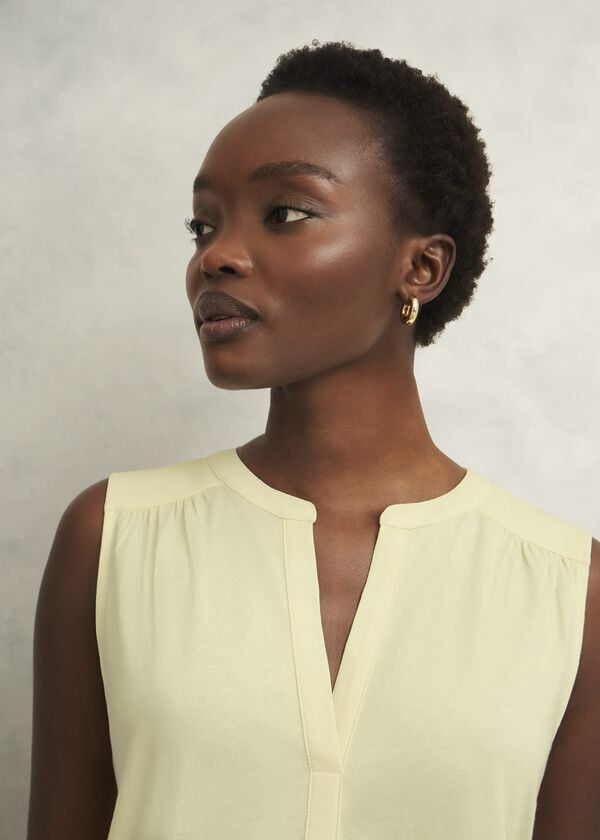 Hobbs Nadine Top Pale Lemon