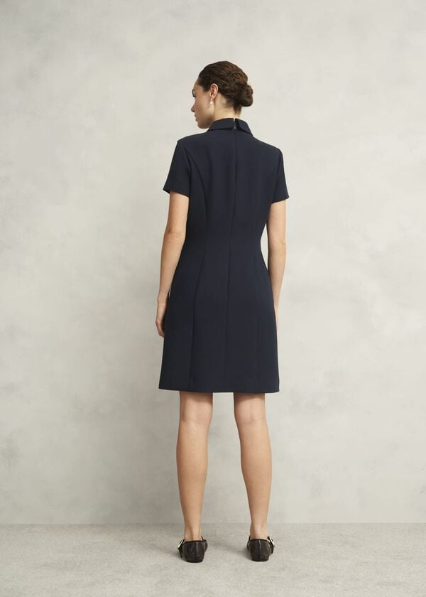 Hobbs Nadiya Dress Navy