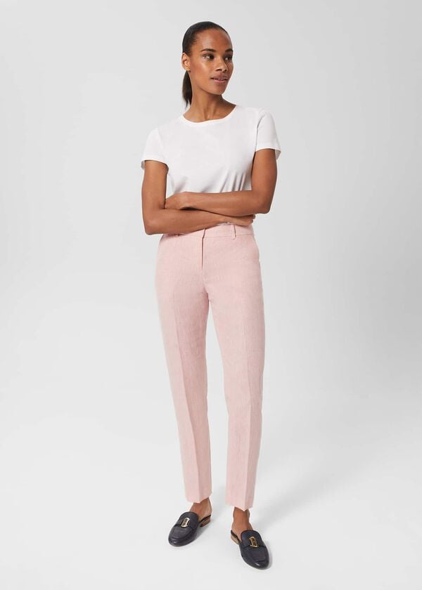 Hobbs Nancy Trousers Dusty Rose