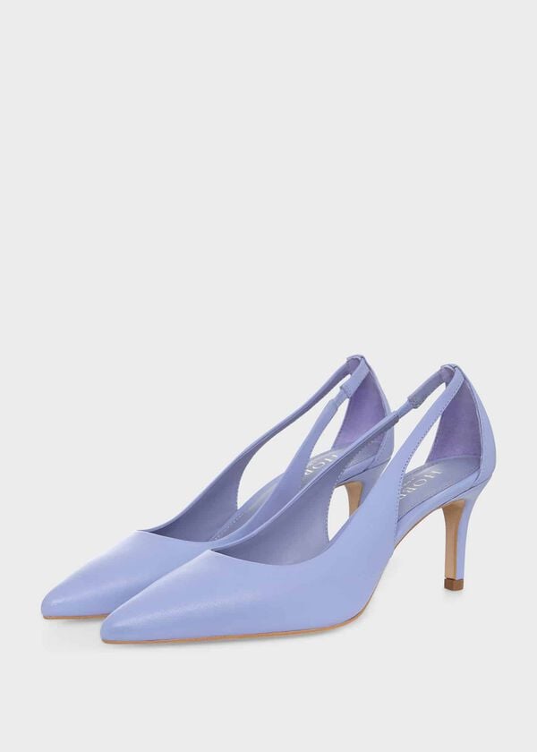 Hobbs Natasha Court Shoes Lobelia Blue