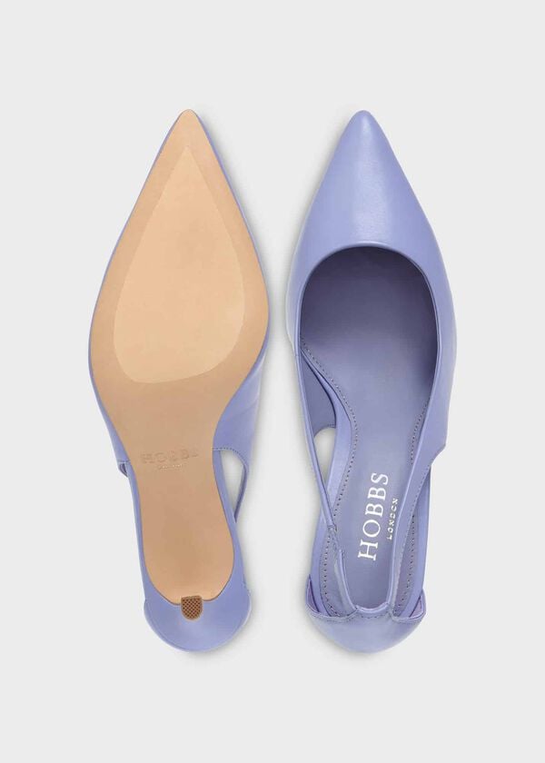 Hobbs Natasha Court Shoes Lobelia Blue