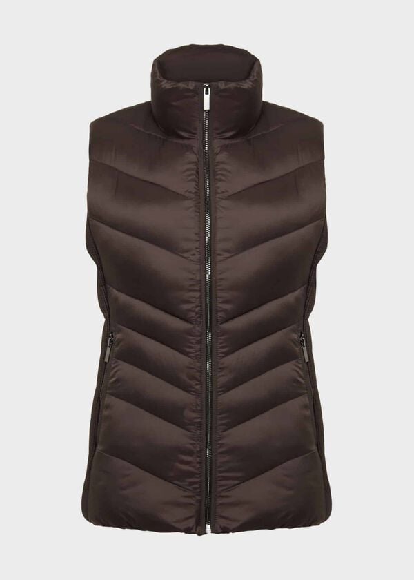 Hobbs Neava Gilet Mink