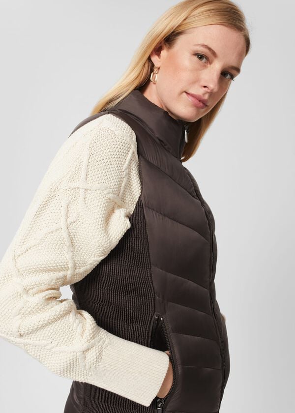 Hobbs Neava Gilet Mink