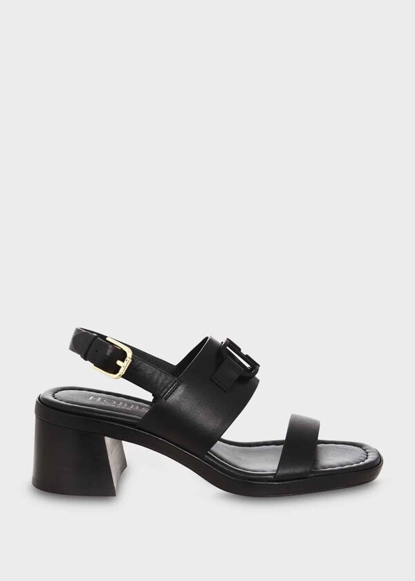 hobbs Nell Heeled Sandal Black