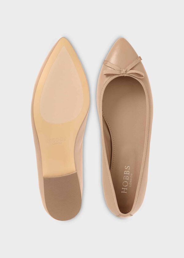 Hobbs Nikita Ballet Flats Camel
