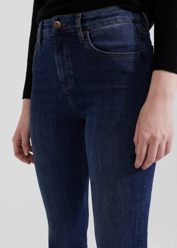 Hobbs Niomi Bootcut Jeans Mid Wash