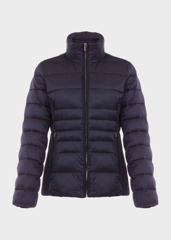 Hobbs Noemi Puffer Jacket Navy