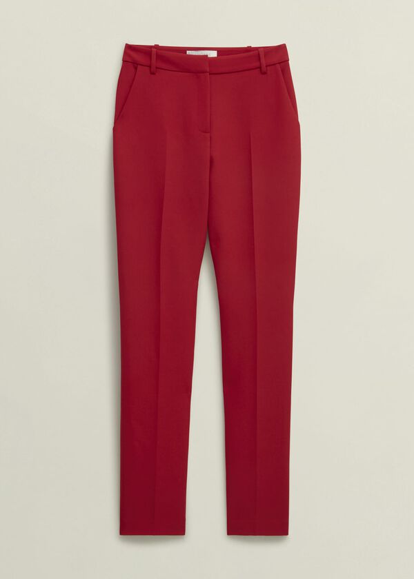 Hobbs Nova Trousers Pomegranate Red