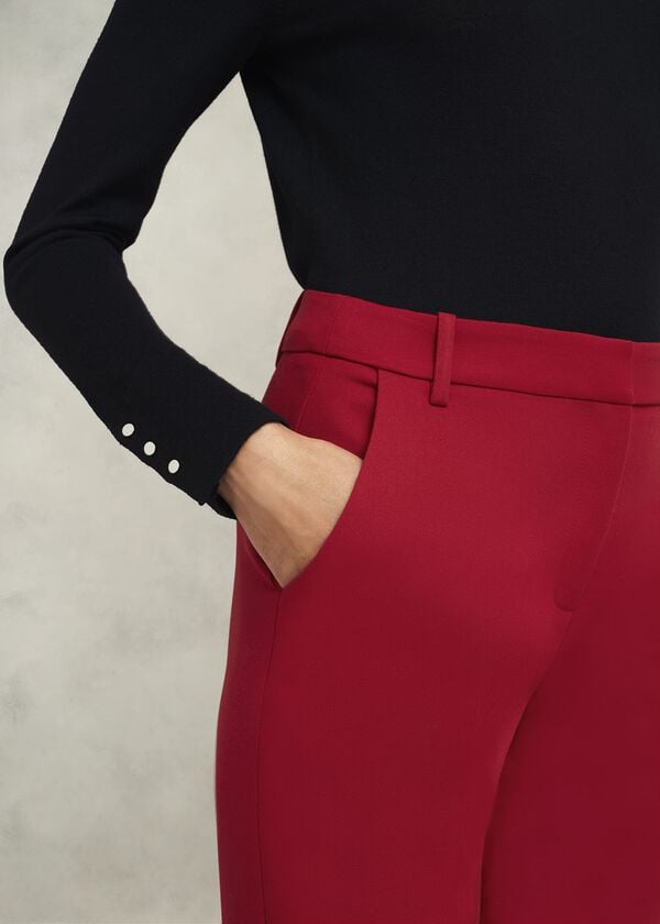 Hobbs Nova Trousers Pomegranate Red
