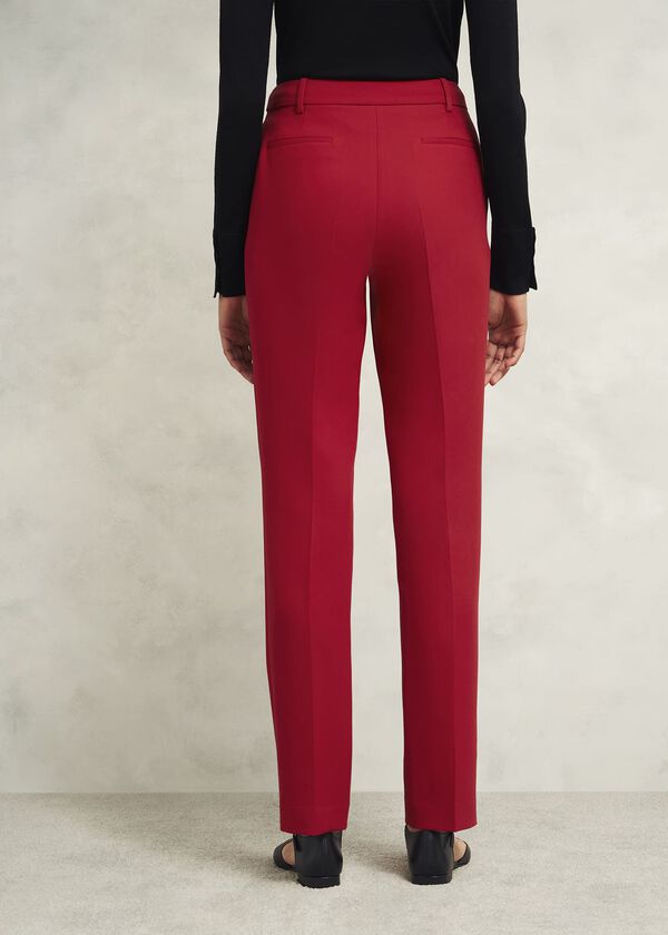 Hobbs Nova Trousers Pomegranate Red