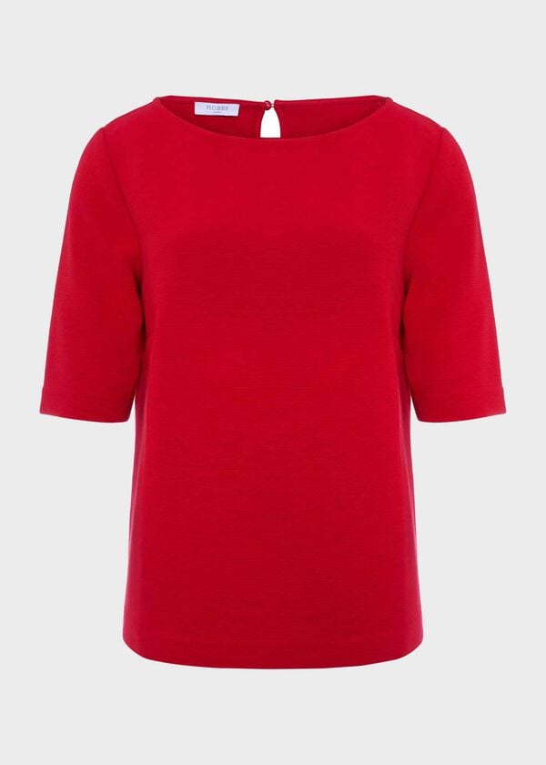 Hobbs Nyla Top Current Red