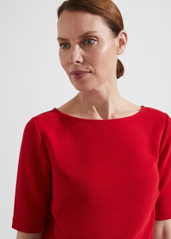 Hobbs Nyla Top Current Red