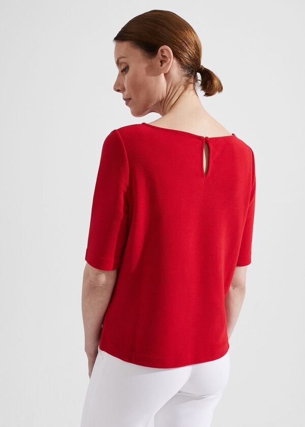 Hobbs Nyla Top Current Red