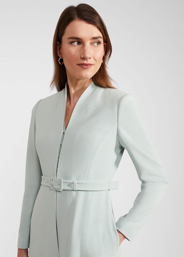 Hobbs Olivia Coat Sage Green