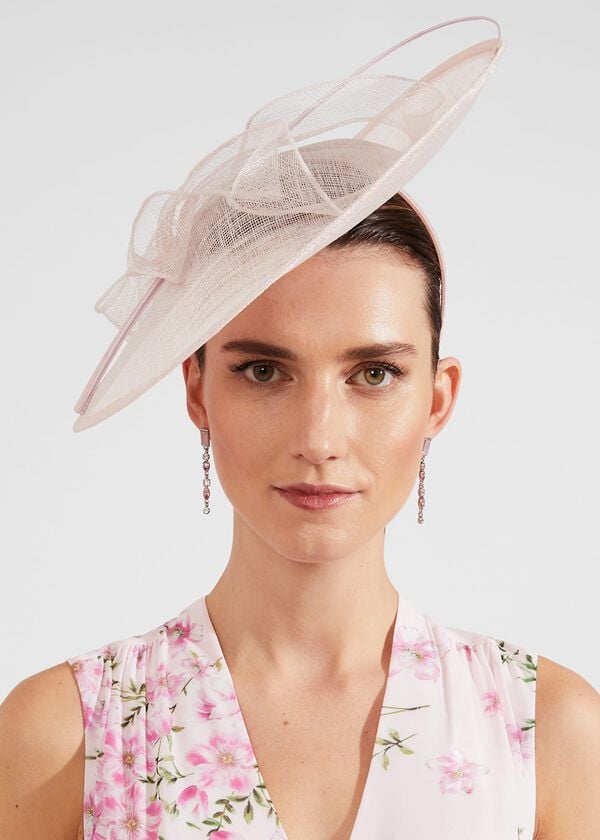 hobbs Ottilie Fascinator Pale Pink