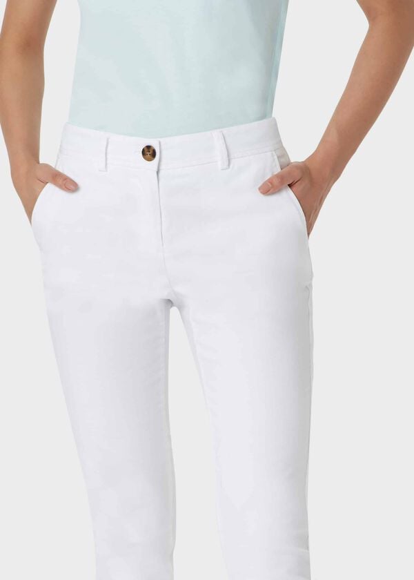 Hobbs Pavilion Skinny Chino Ivory