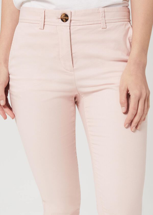 Hobbs Pavilion Skinny Chino Pale Pink