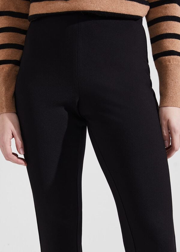 Hobbs Peggy Ponte Trousers Black