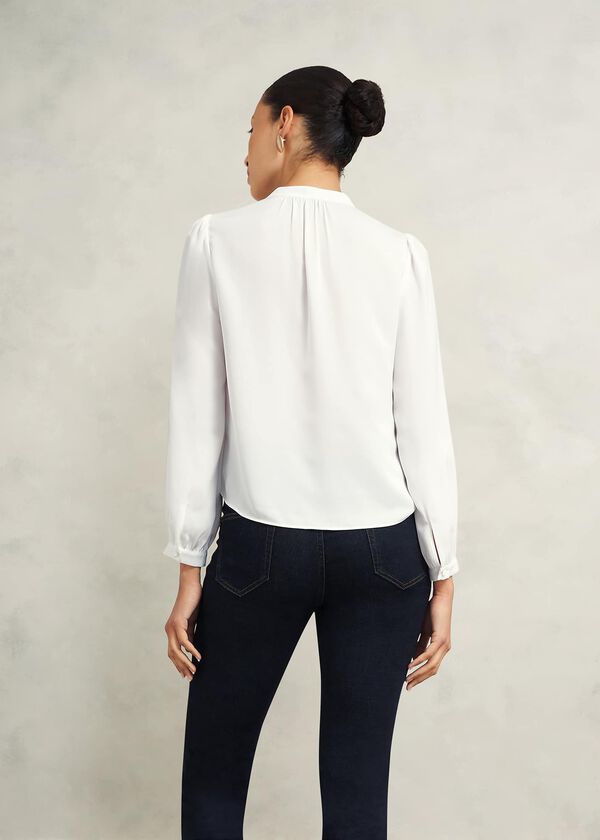Hobbs Peony Blouse Ivory