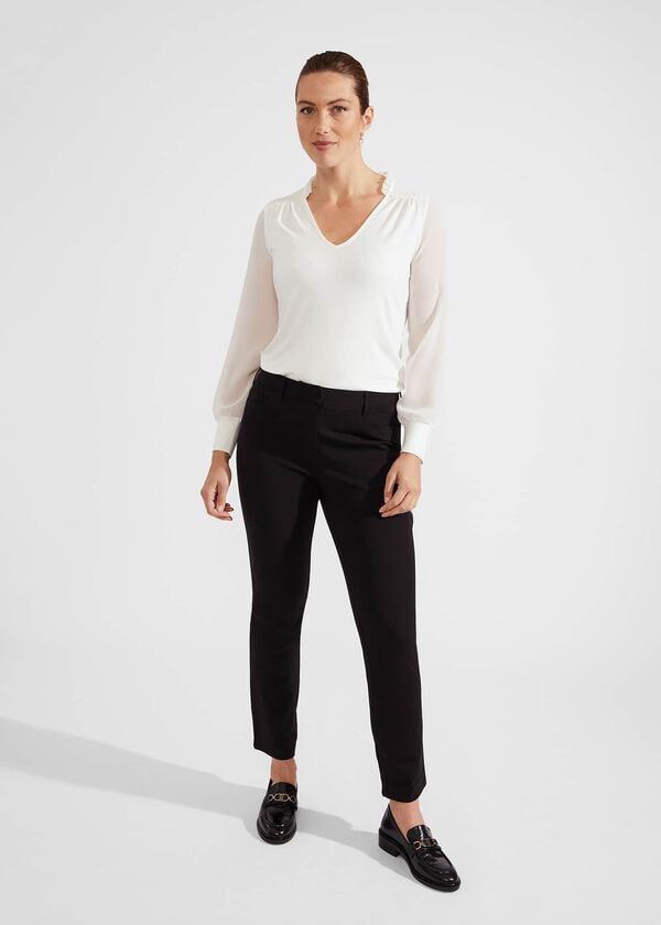 hobbs Petite Amanda Skinny Jeans Black