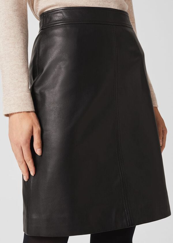 Hobbs Petite Annalise Skirt Black