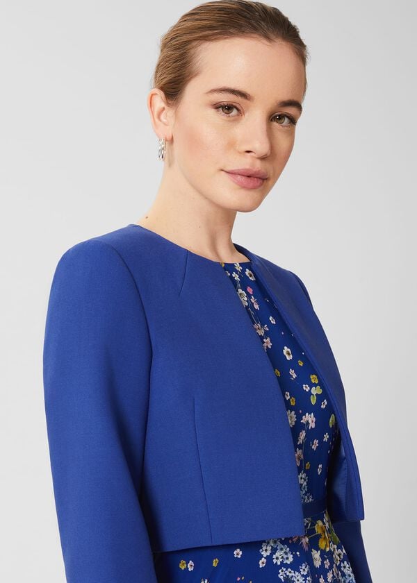 Hobbs Petite Arizona Jacket Cobalt Blue