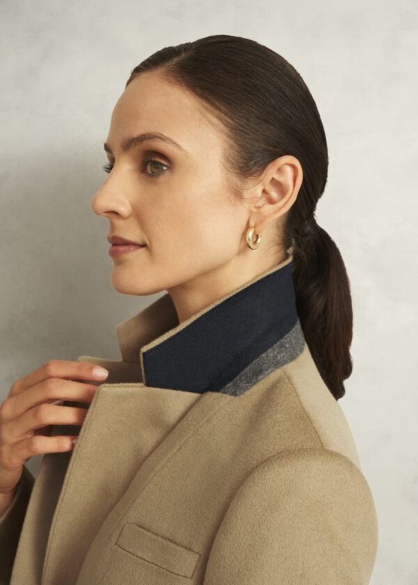 Hobbs Petite Cavendish Wool Coat Hobbs Camel