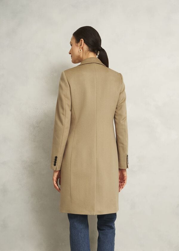 Hobbs Petite Cavendish Wool Coat Hobbs Camel