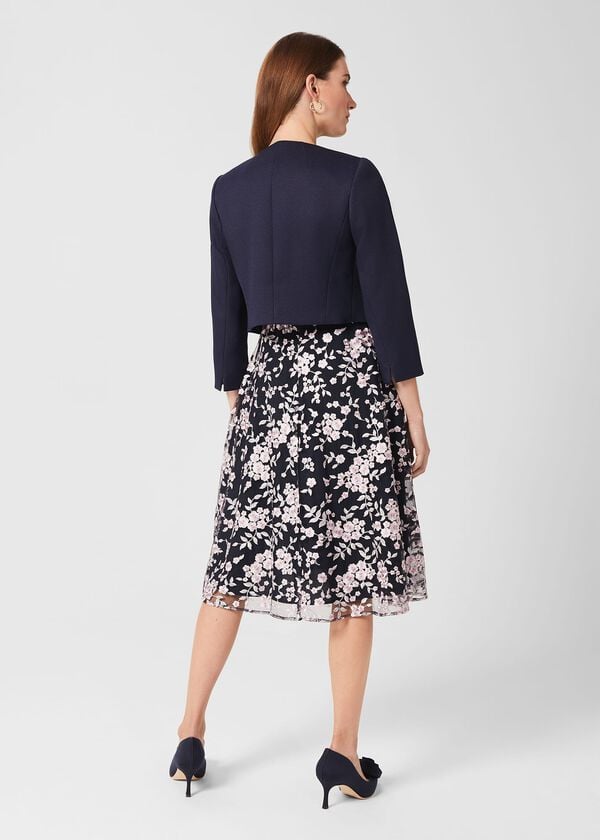 Hobbs Petite Elize Jacket Midnight Navy