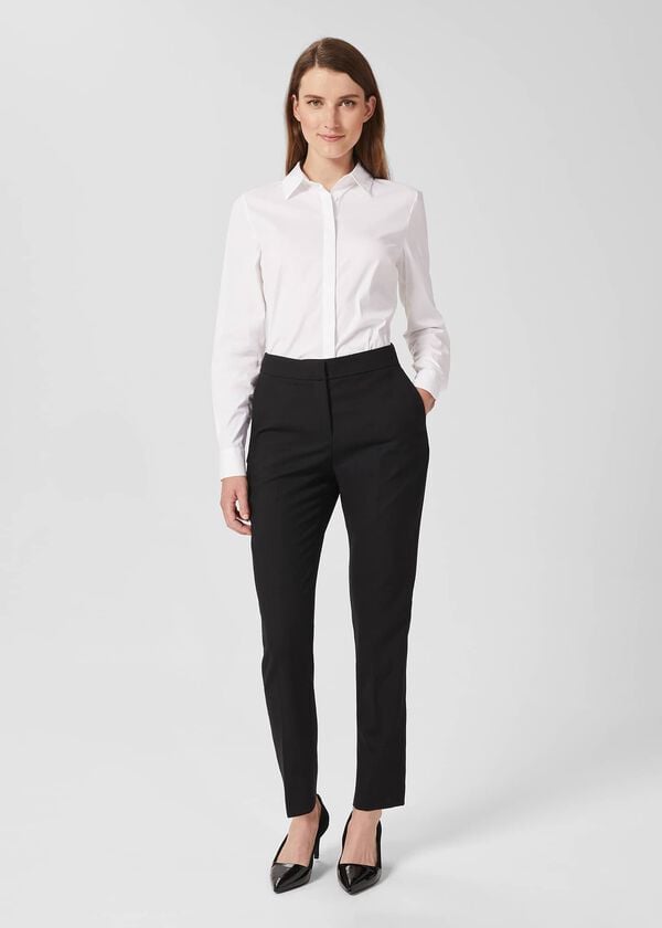 hobbs Petite Gael Trousers Black