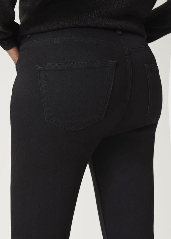 Hobbs Petite Gia Sculpting Jeans Black