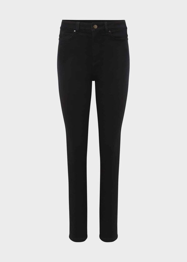 Hobbs Petite Gia Sculpting Jeans Black