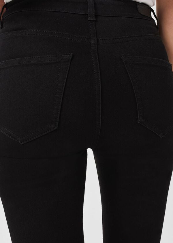 Hobbs Petite Gia Sculpting Jeans Black