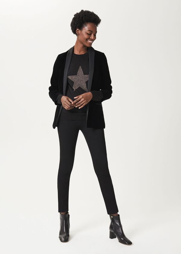 hobbs Petite Gia Sculpting Jeans Black