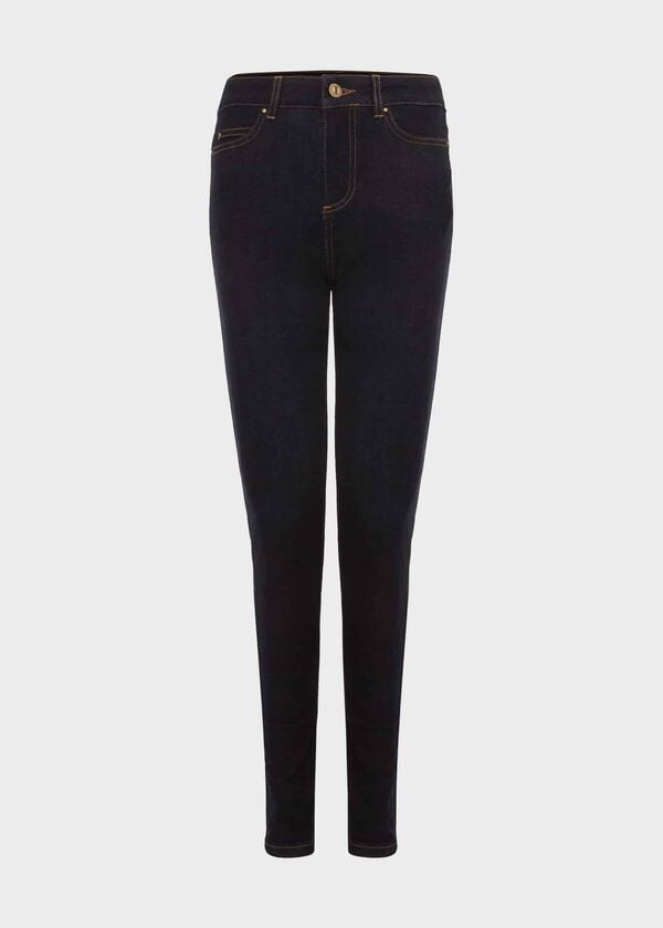 Hobbs Petite Gia Sculpting Jeans Indigo