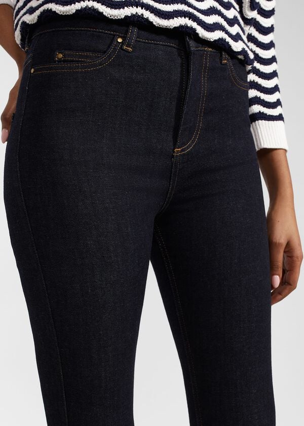 Hobbs Petite Gia Sculpting Jeans Indigo