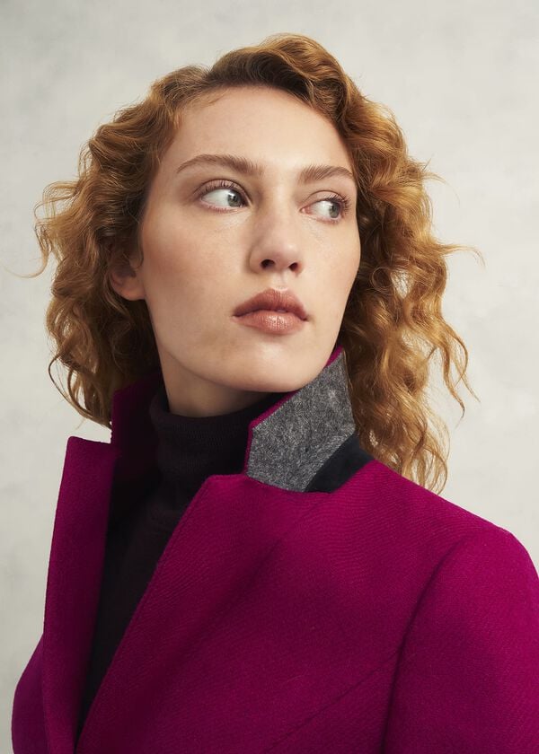 Hobbs Petite Hackness Jacket Pink