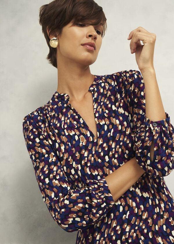 Hobbs Petite Harlie Jersey Dress Multi