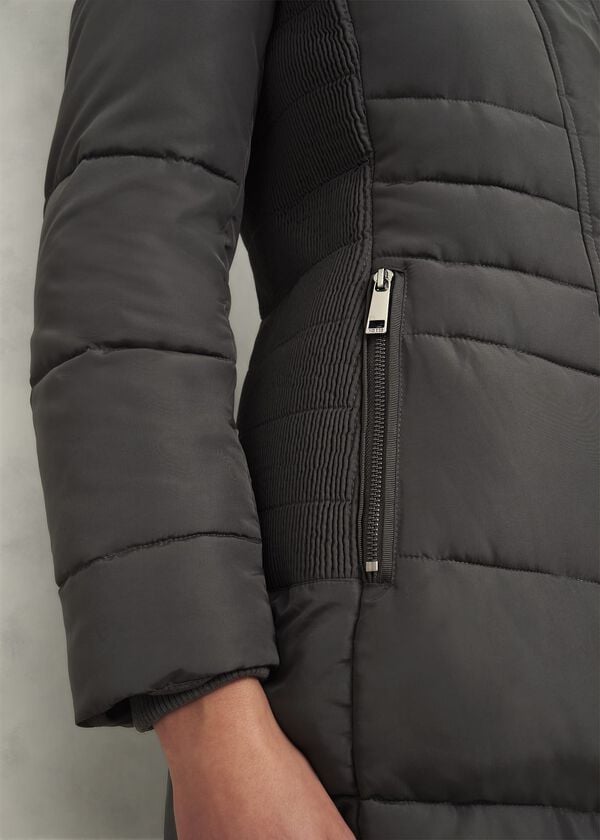 Hobbs Petite Jaymie Puffer Charcoal