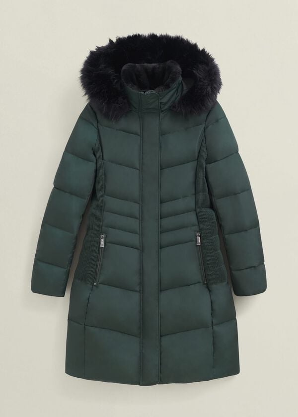 Hobbs Petite Jaymie Puffer Ponderosa Green