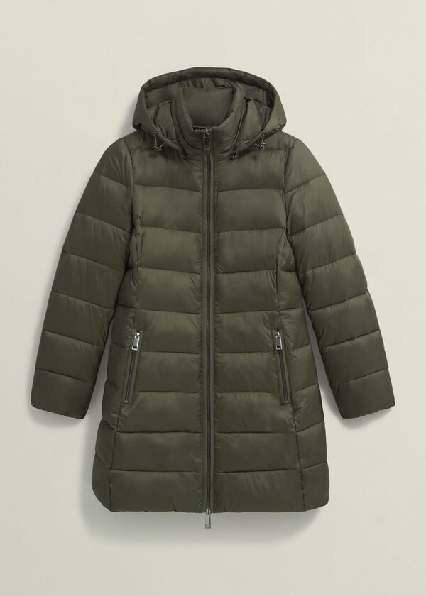 Hobbs Petite Joelle Puffer Dark Olive