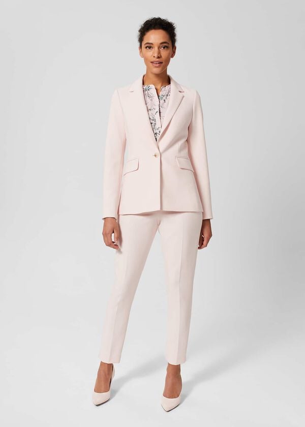 hobbs Petite Kaia Jacket Pale Pink