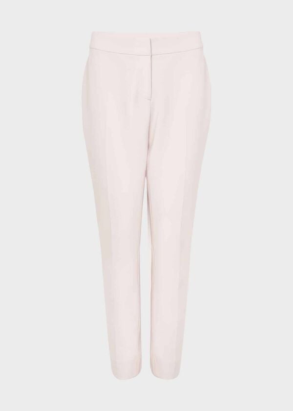Hobbs Petite Kaia Trousers Pale Pink