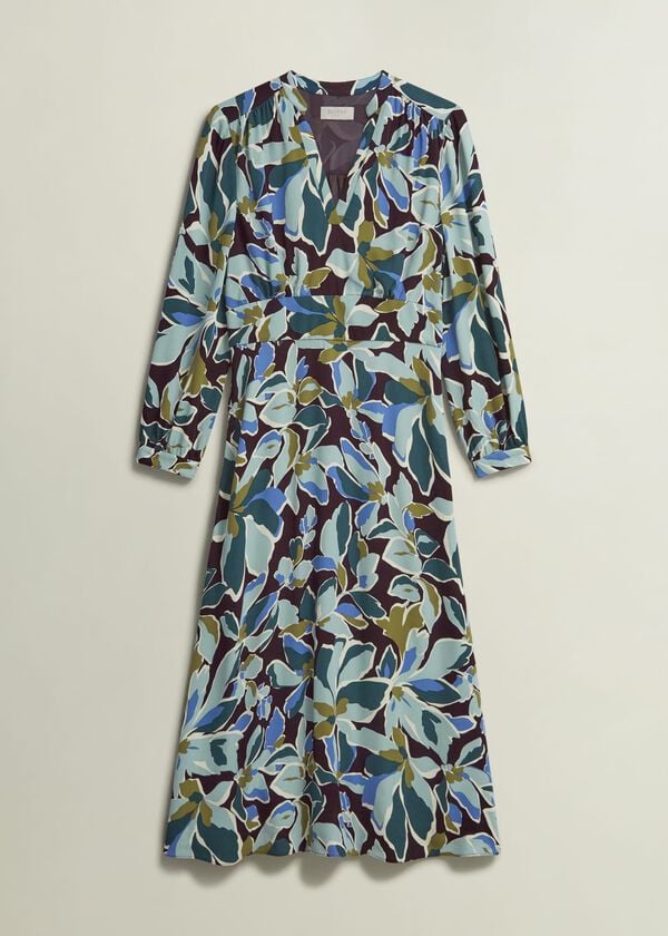 Hobbs Petite Lea Dress Multi