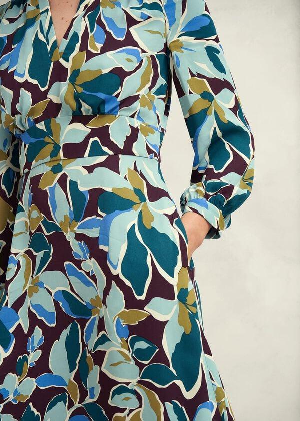 Hobbs Petite Lea Dress Multi
