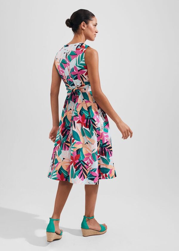 Hobbs Petite Mariella Dress Multi