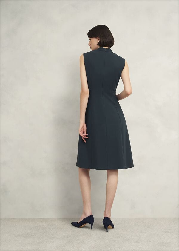 Hobbs Petite Marina Dress Evergreen