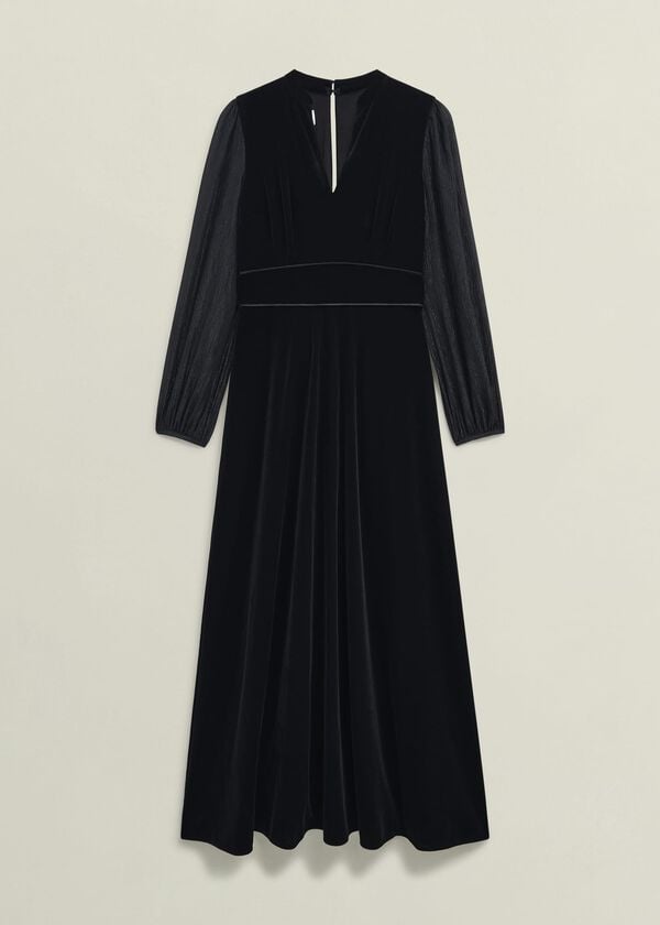 Hobbs Petite Marissa Dress Black